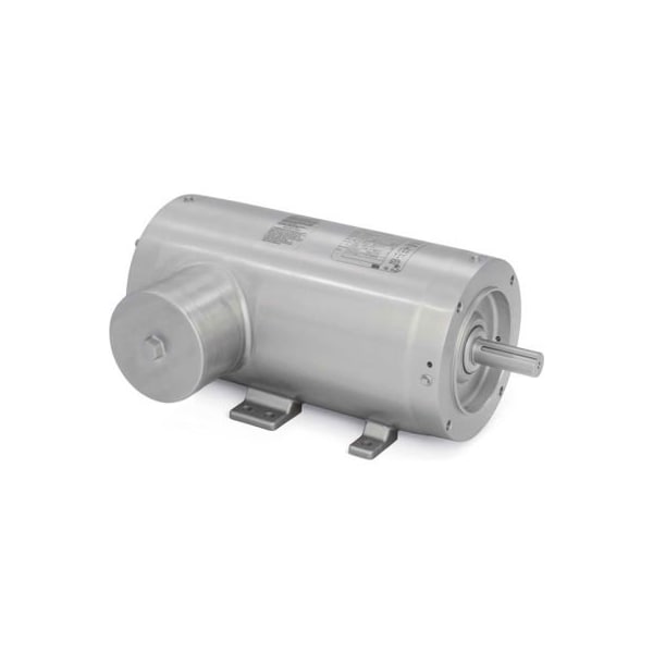 Baldor CFSWDM3546T-5E, Food Safe, IP69, 1HP, 1760RPM, 3PH, 60HZ, 143TC, 3522M, TENV, F1